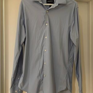Bonobos Men's Light Blue Dress Shirt Medium